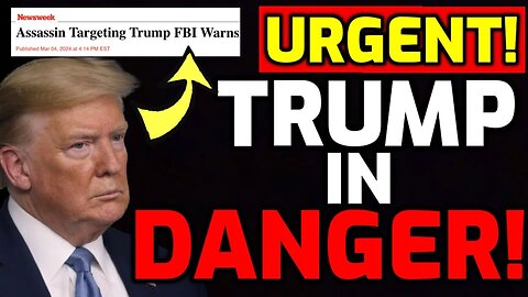 FBI Warns Trump Assassins On The Loose Near Miami - 3/6/24..