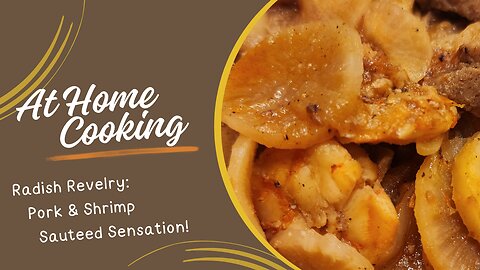 Pork and Shrimp Sauteed Radish Delight: A Filipino Ginisang Labanos Recipe