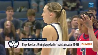 Paige Bueckers RETURN From Torn ACL Highlights | #2 UConn Huskies Women's Basketball 1st Win Of Year