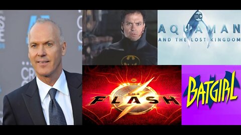 Relying On The Old Straight White Dude w/ Michael Keaton to SAVE Aquaman 2, The Flash & Batgirl?