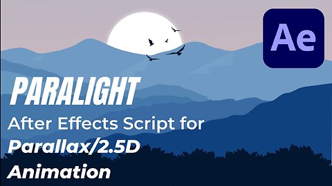 ParaLight After Effects Script for Parallax 2.5D Animation