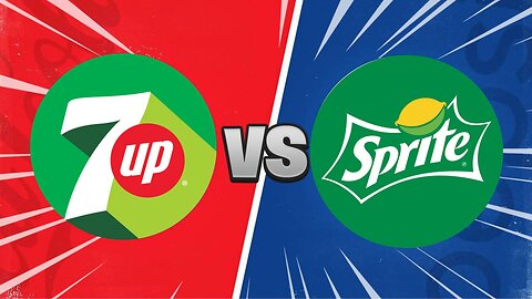 Soda Showdown: Sprite vs. 7UP - Uncovering the Differences! | Clear Cola Wars