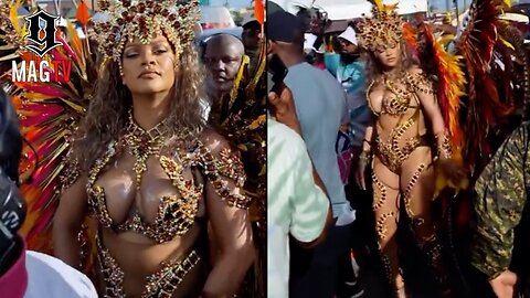 Rihanna Breaks The Internet After Appearing In Crop Over Festival For The 1st Time In 5 Years! 😱