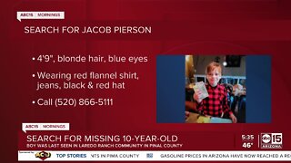 San Tan Valley boy, Jacob Pierson, reported missing after he was last seen riding his bike