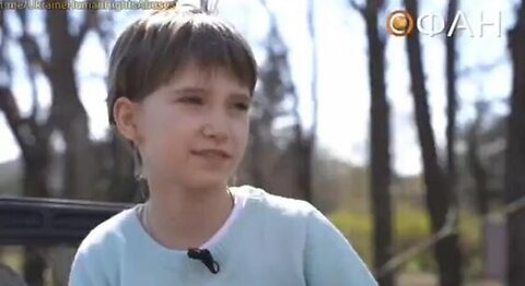 11 Year Old Bakhmut Girl Exposes Ukrainian Military Child Thieves