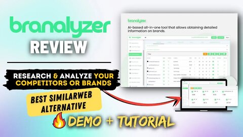 Branalyzer Review, Demo + Tutorial | Low-Cost Semrush/Similarweb Alternative for Competitor Analysis