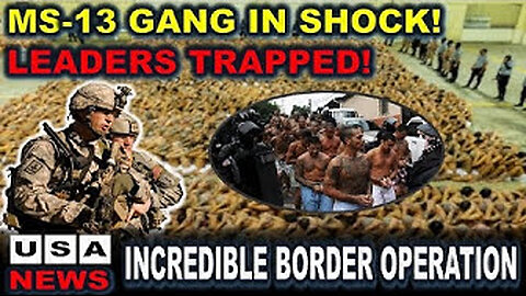 Finally! MS-13 Gang Leader on FBI’s Most Wanted List Trapped & Arrested Helplessly at Border!