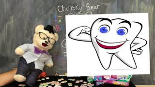 Don't Be Scared to go to the Dentist | Chumsky Bear will Explain Why | Educational Videos for Kids