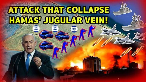 4 Nov! Attack That Collapse Hamas' Jugular Vein! Israel is Attacking From There for the First Time!