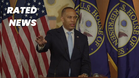 Hakeem Jeffries Labels Trump the 'Chaos Agent' and Biden the "Common Sense Leader"