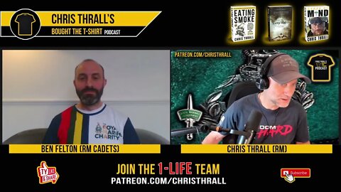 FORTY FOUR Year Old SMASHES Royal Marines Commando Tests | Bought the T-Shirt Podcast