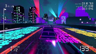 ELECTRO RIDE THE NEON RACING - Gorky 24 - Warsaw | Gameplay PC [1080p 60fps]