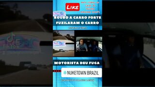 assalto a carro forte perseguição alucinada #shorts #noticias