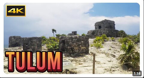 The Lost City of Tulum (PYRAMID BY SEA)