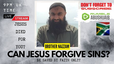 JESUS CAN FORGIVE SINS? BROTHER NAZZAM
