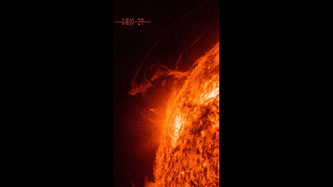 Som ET - 81 - Sun - Impressive solar filament eruption - January 20, 2023