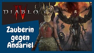 Diablo 4 Hardcore | Bosskampf: Andariel gegen Feuer Zauberin