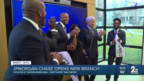 JPMorgan Chase opens new branch in Baltimore