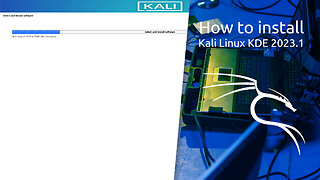 How to install Kali Linux KDE 2023.1