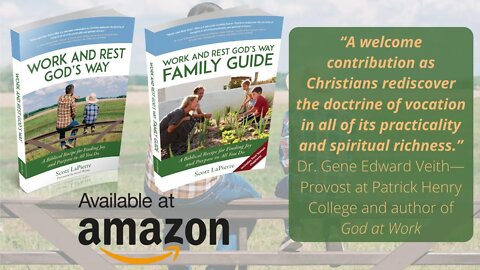 Work and Rest God's Way Book and Family Guide Trailer