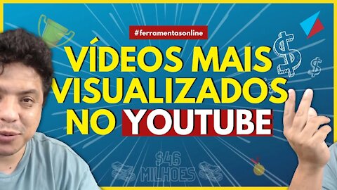 Os 10 videos mais visualizados do YouTube