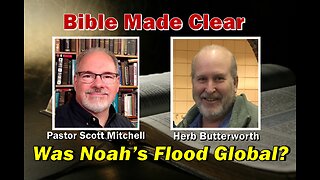 Is Noah's Flood Global?