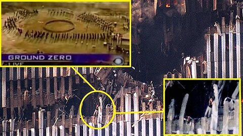 9/11 WTC Human Sacrifice (All Seeing Eye) Ritual on Ground Zero One Year Anniversary!