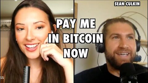 Pay Me In Bitcoin NOW | Bitcoin Salary | Sean Culkin
