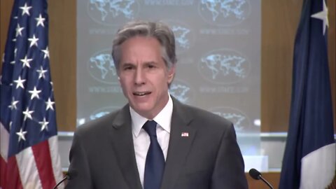 WATCH: US Secretary of State Blinken Delivers Remarks on the Russia, Ukraine Crisis