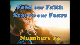 Feed Your Faith-Starve Your Fear