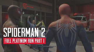 Spider Man 2 Full Platinum Trophy Walkthrough Part 1 PS5