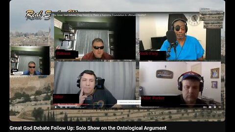 Great God Debate Follow Up: Solo Show on the Ontological Argument