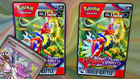 Pulling the BEST CARD! - Scarlet & Violet Build & Battle Boxes!