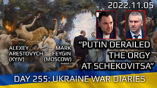 War Day 255: war diaries w/Advisor to Ukraine President, Intel Officer @Alexey Arestovych & #Feygin