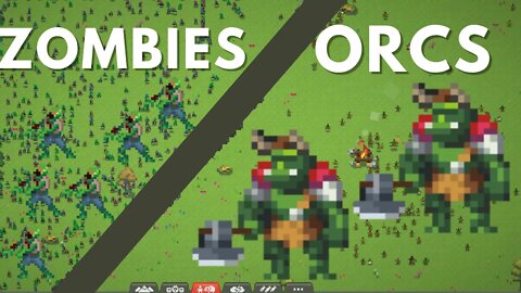 Can Orc Tribes SURVIVE the Zombie Horde!? - Worldbox