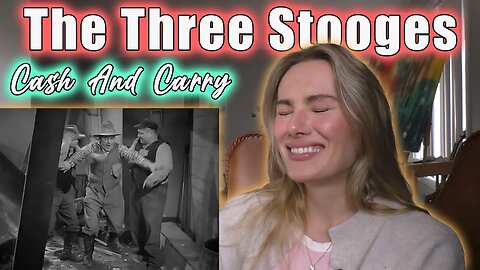 Russian Girl First Time Watching The Three Stooges-Cash And Carry!!