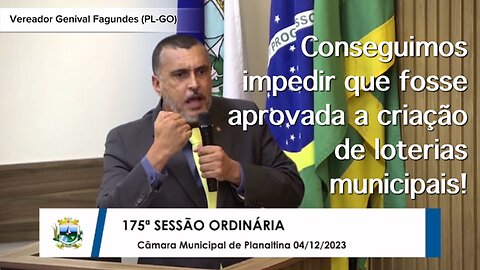 Conseguimos impedir que fosse aprovada a criação de loterias municipais!