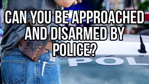 Can Texas Law Enforcement Disarm You Under Constitutional Carry