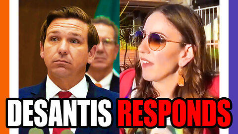 Libs of TikTok Chick Lies About DeSantis