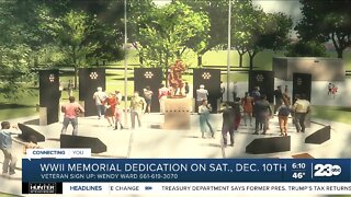 World War II Memorial dedication set for Dec. 10