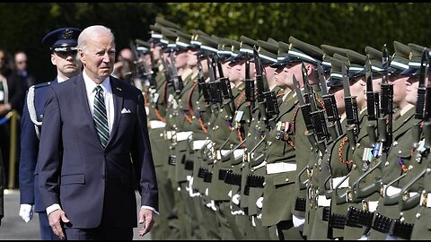 Biden Tells the Irish Parliament More Surreal Stories That Are a Bunch of Malarkey