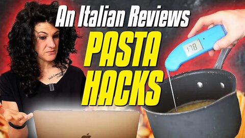 An Italian Reacts to PASTA HACKS | Testing & Reviewing Pasta Cooking Hacks