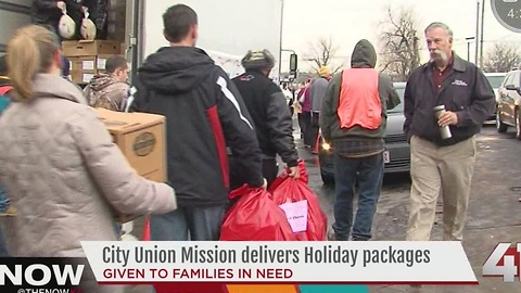 City Union Mission volunteers deliver Christmas to metro families