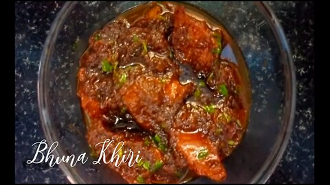 HOW TO MAKE BHUNA KHIRI | HOMEMADE | FOOD COURT