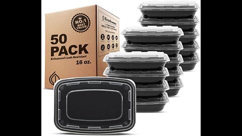 Freshware Meal Prep Containers 50 Pack