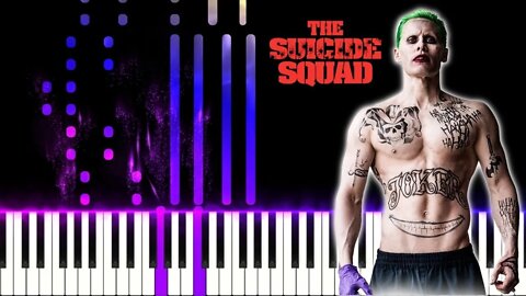 Suicide Squad - Joker Evolution Theme Medley - Piano Tutorial