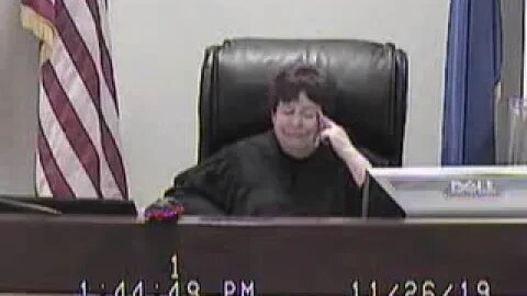 Keren Sangalaza before Clark County Senior Judge Nancy Becker in Family Court 4-8