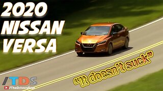 2020 Nissan Versa Sedan - Entry Level without sacrifice