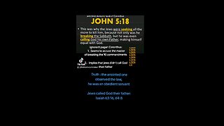 lies in fake " gospel of John"