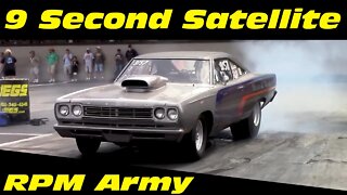 9 Second 1969 Plymouth Satellite Drag Racing